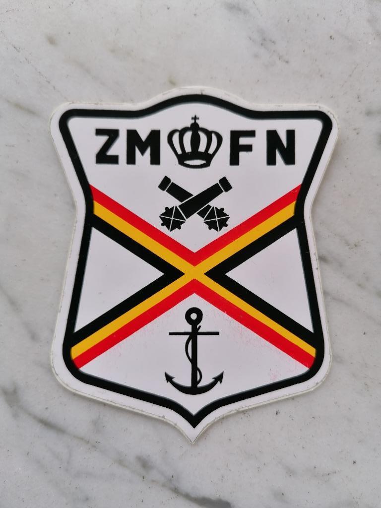 Sticker ZM FN (1980) ex Belgian Navy, Envoi