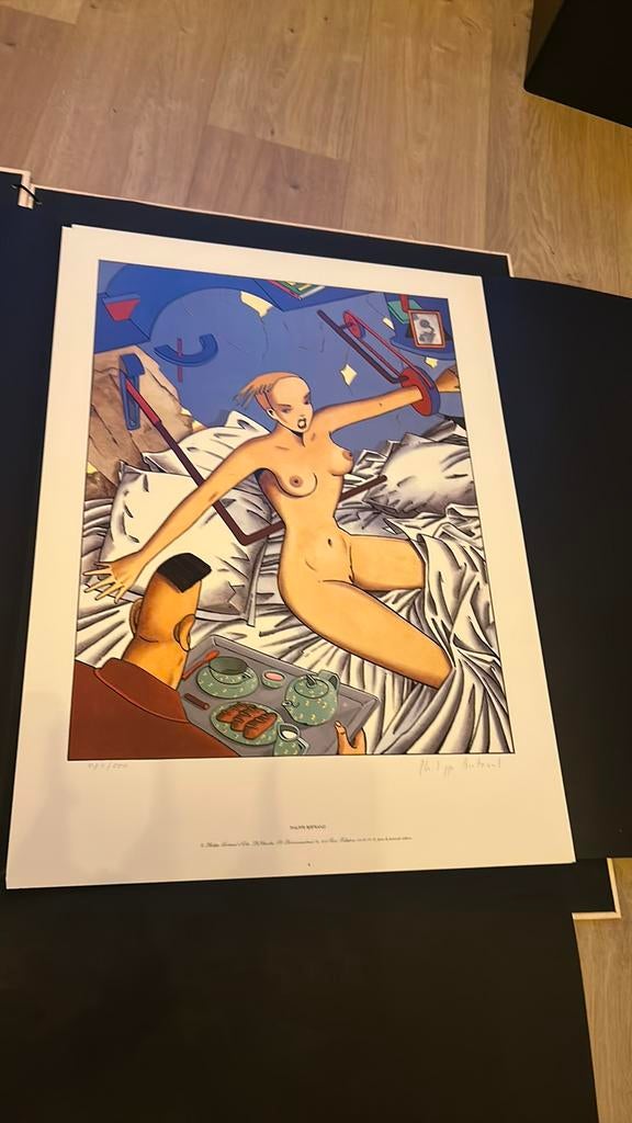Philippe Bertrand portfolio 1989 gesigneerd, Ophalen, Zo goed als nieuw