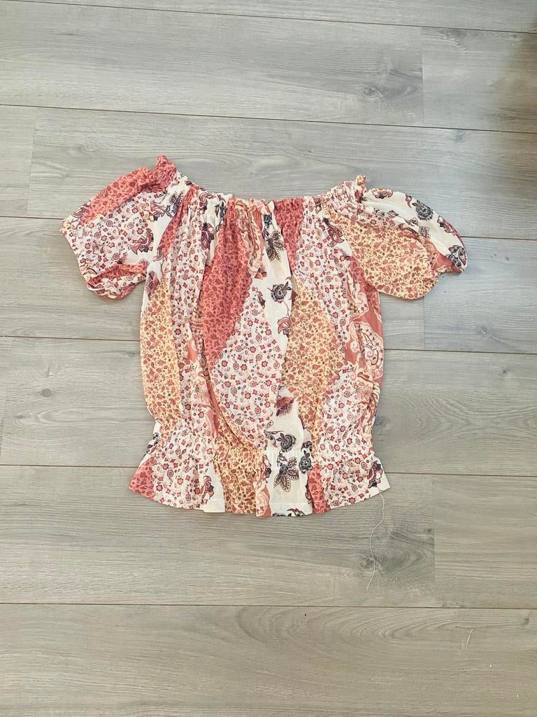Zomerbloesje 38/M, Kleding | Dames, Maat 38/40 (M), Bonprix, Bruin, Ophalen of Verzenden