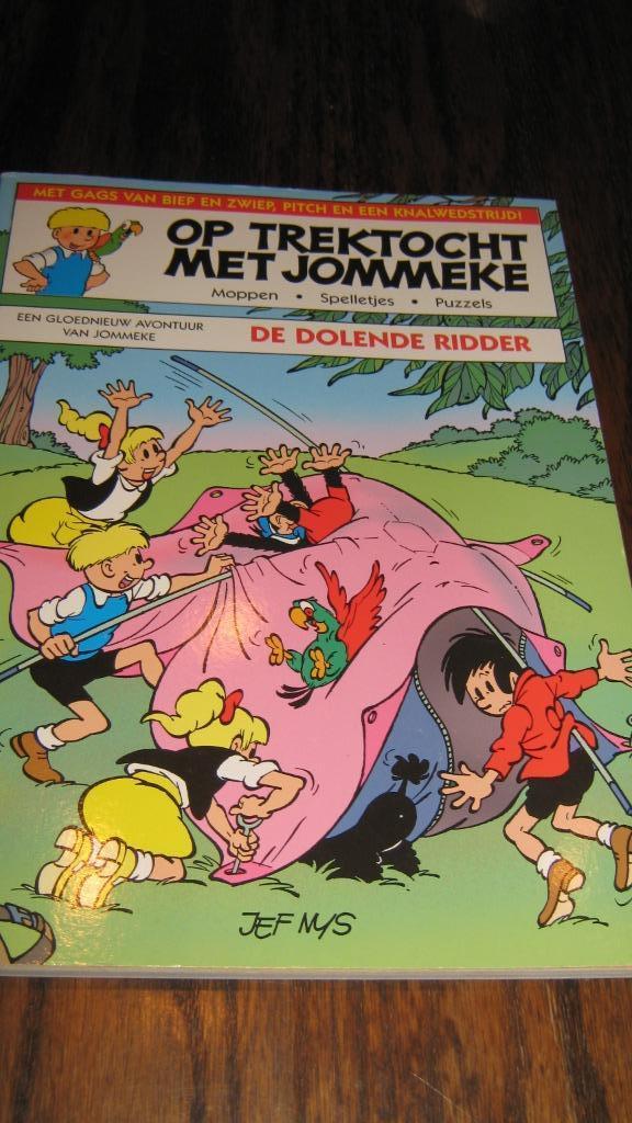 JEFF NYS : OP TREKTOCHT MET JOMMEKE, Eén stripboek, Ophalen, Gelezen, Jef Nys