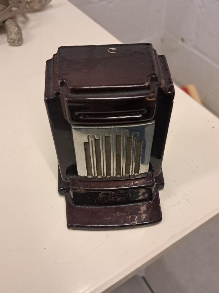 Tirelire vintage émaillée Ciney, Enlèvement ou Envoi