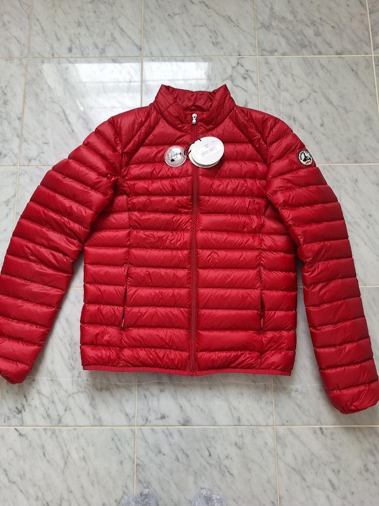 Veste JOTTE doudoune mi-saison rouge mat L, Enlèvement ou Envoi, Jott, Taille 48/50 (M), Neuf