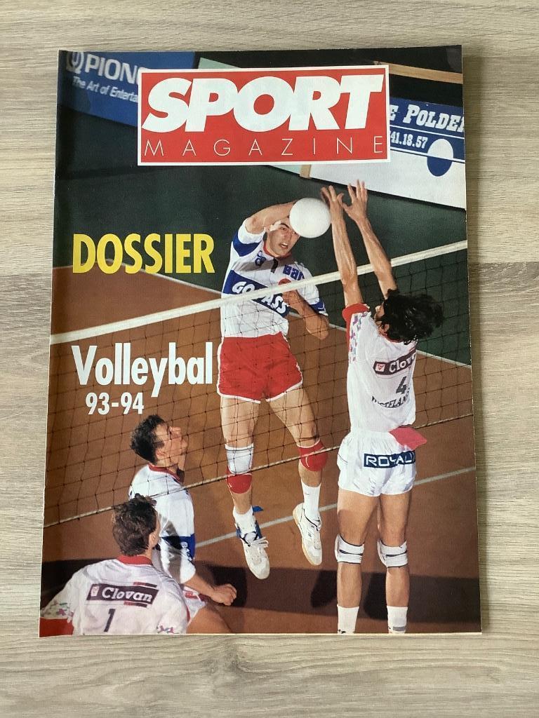 Dossier Volleybal 93-94 Sport 90, Sport90, Sport de ballon, Enlèvement ou Envoi, Comme neuf