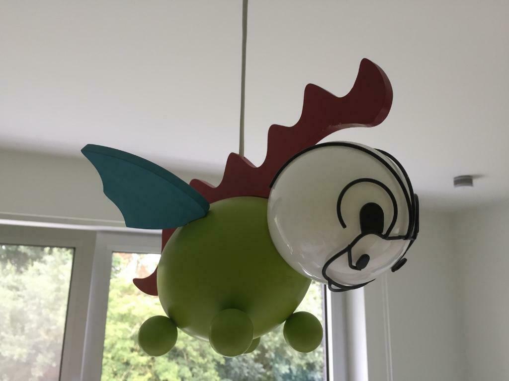 Lamp Philips kinderkamer draakje, Ophalen of Verzenden, Gebruikt, Lamp