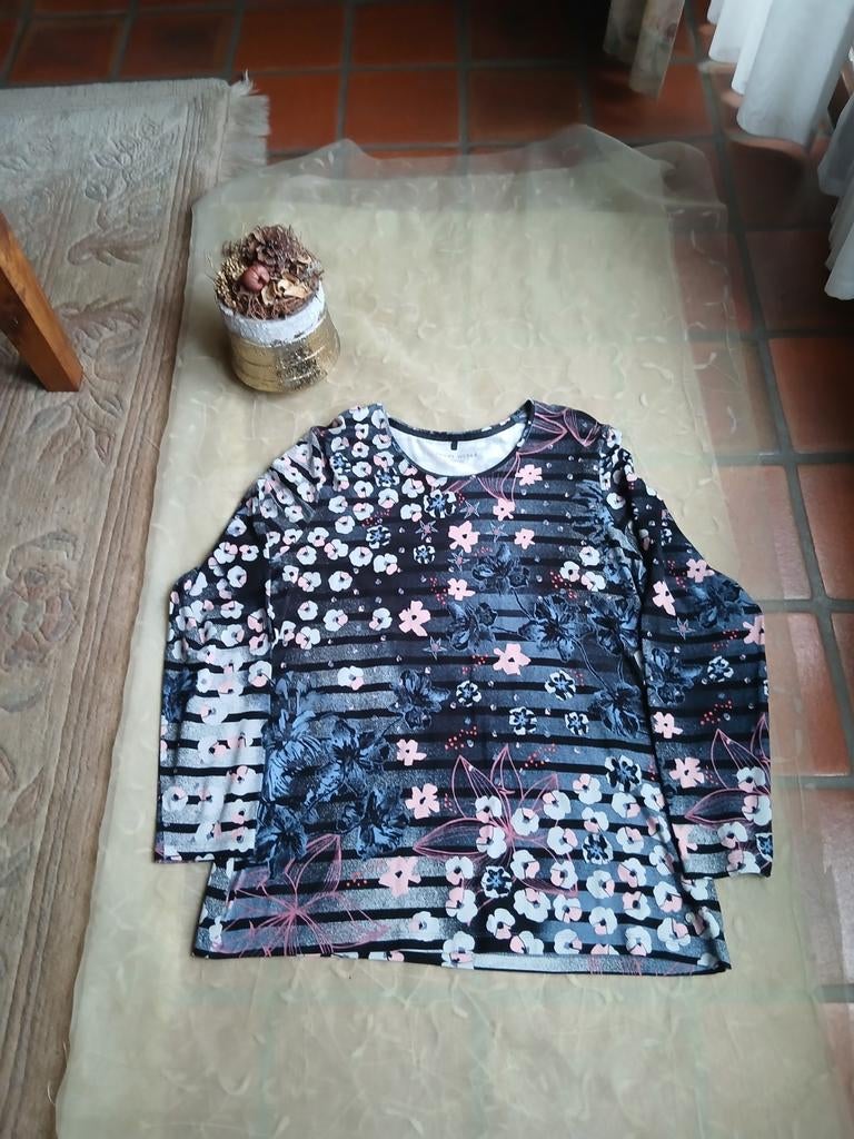 Gerber Weber casual shirt - maat 42  zo goed als nieuw-, Enlèvement ou Envoi, Taille 42/44 (L)