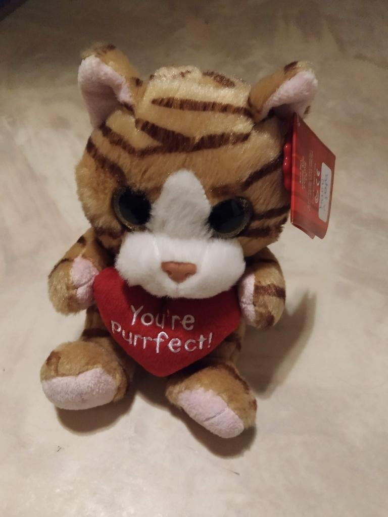 "you're perfect" zachte mooie nieuwe knuffel 24cm, Ophalen of Verzenden, Nieuw