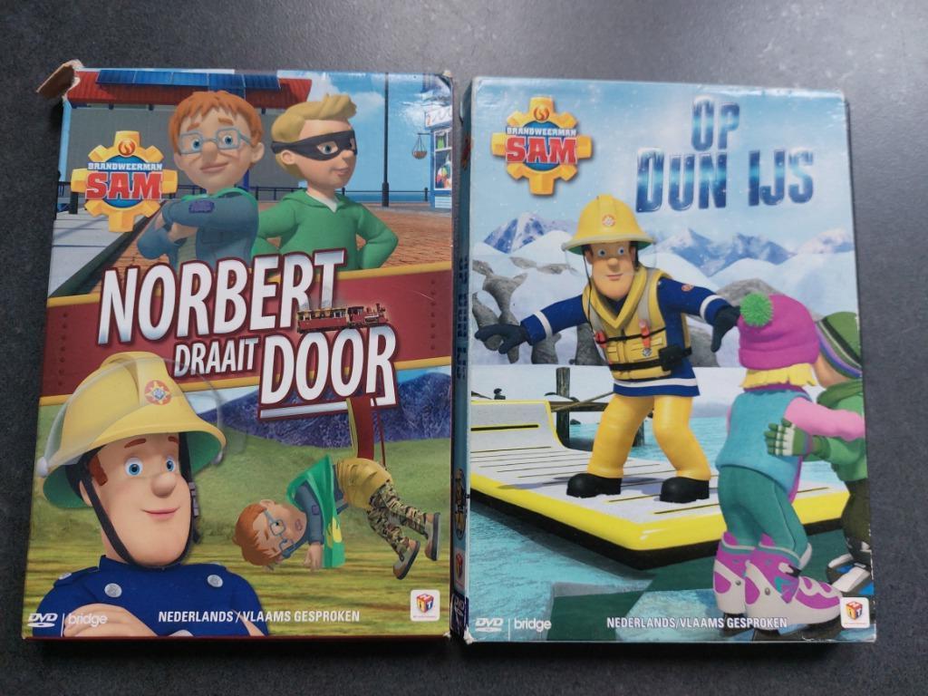 2 Dvd's Brandweerman Sam, Cd's en Dvd's, Ophalen of Verzenden, Zo goed als nieuw, Avontuur