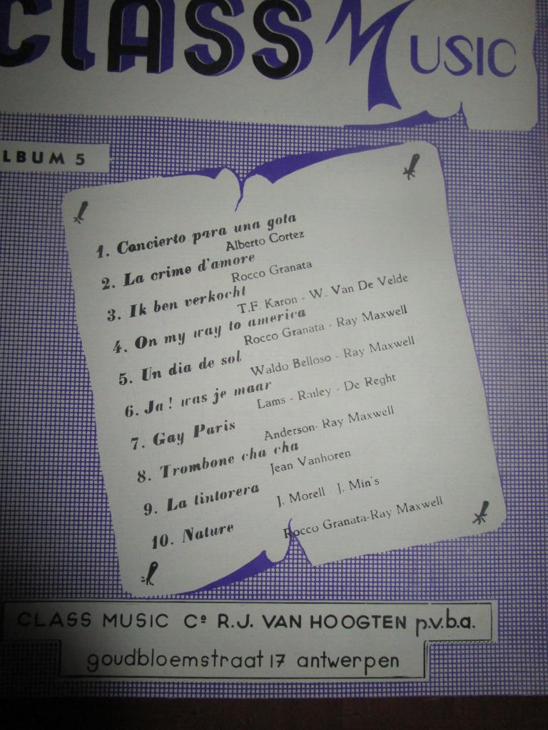 lot nr 3 bladmuziek, Muziek en Instrumenten, Bladmuziek, Verzenden, Orkest