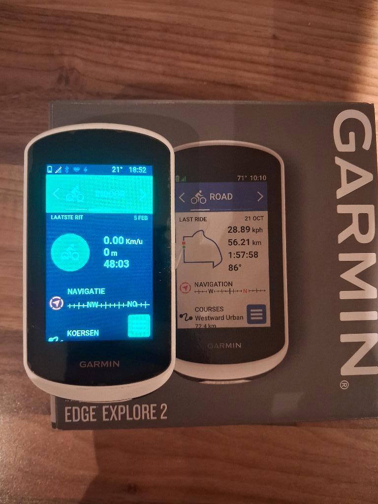 Garmin edge explorer 2, Ophalen, Draadloos, Zo goed als nieuw