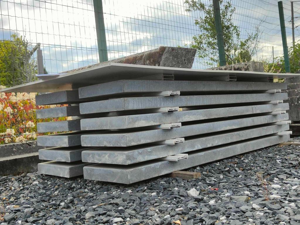 A Vendre = pierres bleues, Comme neuf, Enlèvement, Pierre naturelle, 5 à 10 m²