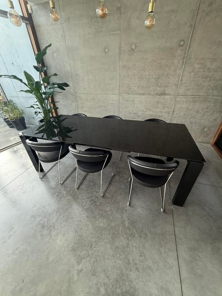 Tafels Calligaris Omnia, Maison & Meubles, Tables | Tables à manger, Enlèvement, Comme neuf