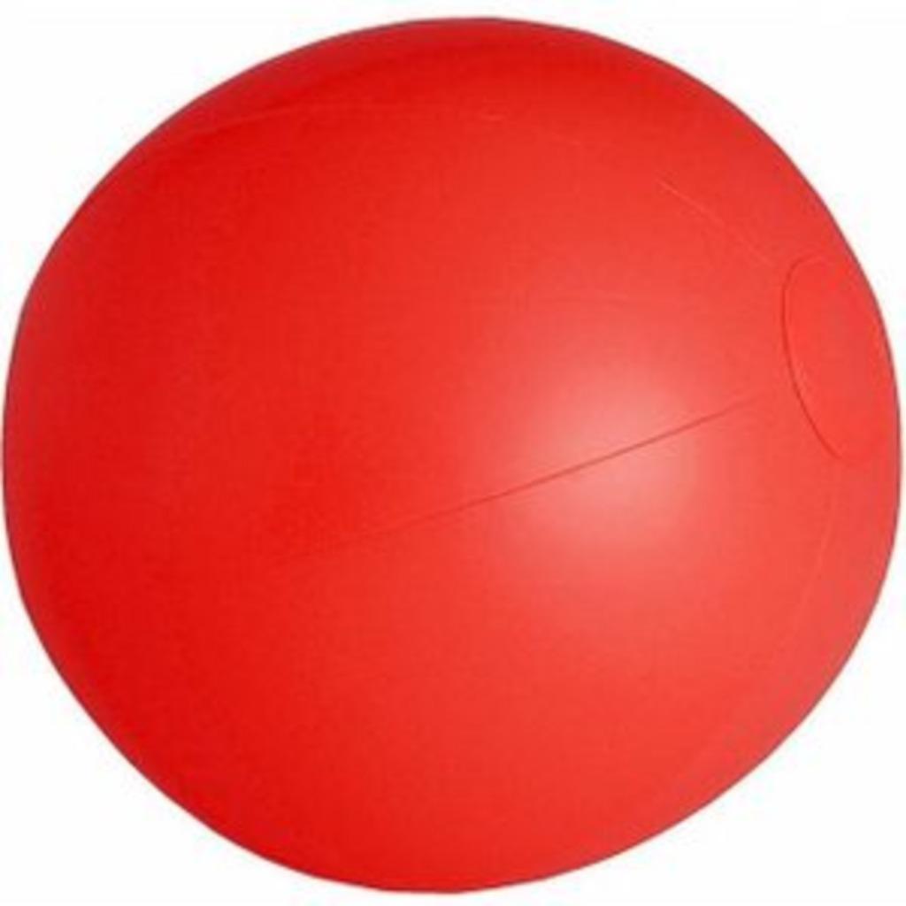 PARTIJ STRANDBAL 23CM ROOD, Ophalen, Nieuw