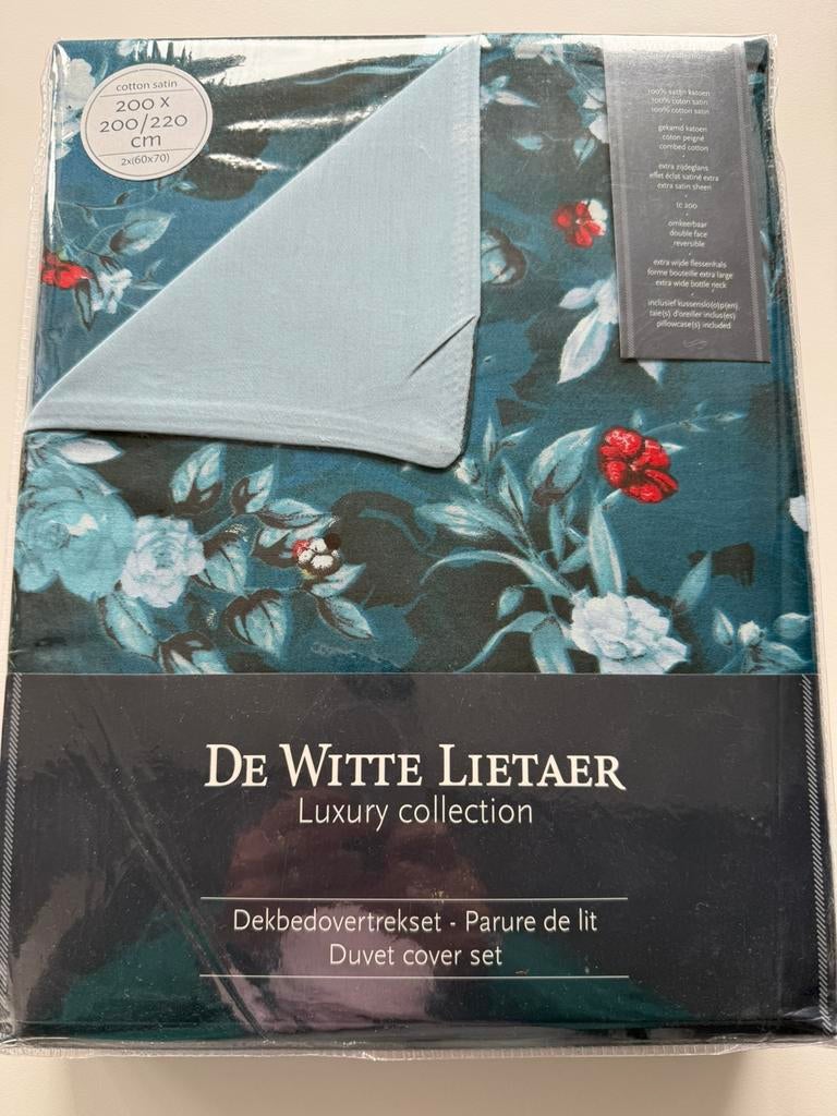 De Witte Lietaer Luxury Collection dekbedovertrek, Huis en Inrichting, Slaapkamer | Beddengoed, Nieuw, Dekbedovertrek, Ophalen of Verzenden