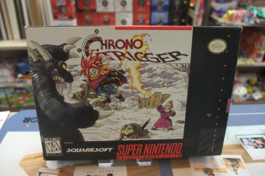 chrono trigger snes ntsc, Consoles de jeu & Jeux vidéo, Jeux | Nintendo Super NES, Nintendo, Enlèvement ou Envoi, Jeu de rôle (Role Playing Game)