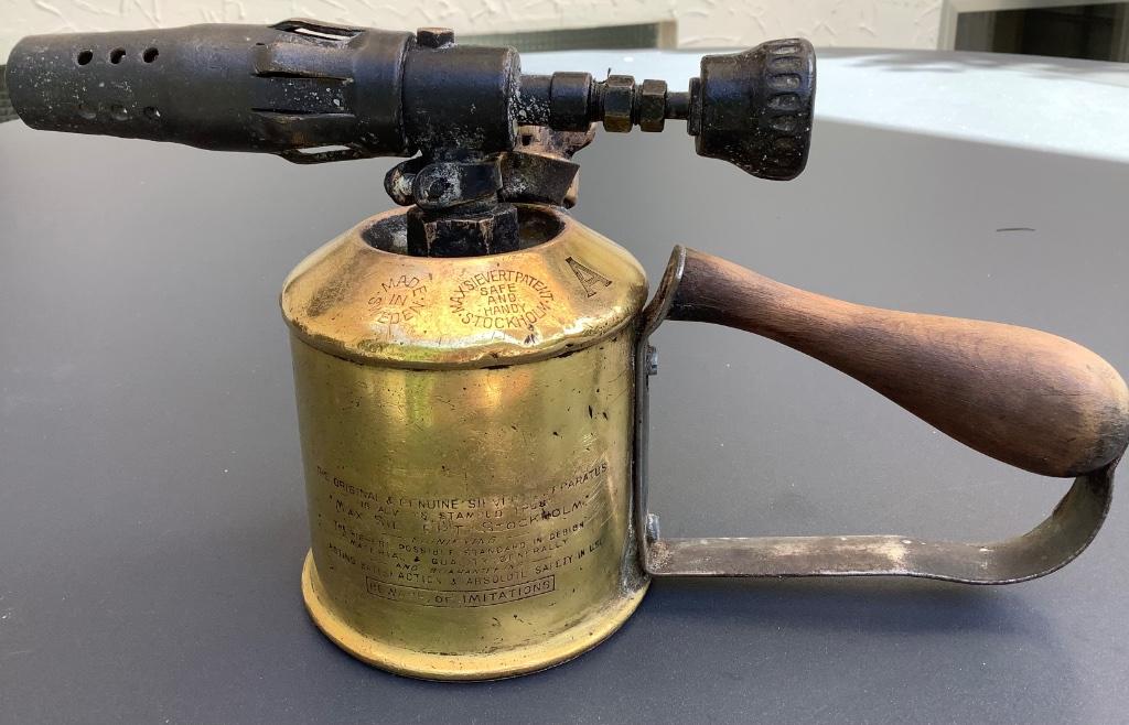 Lampe à souder ancienne Sievert, Antiek en Kunst, Ophalen