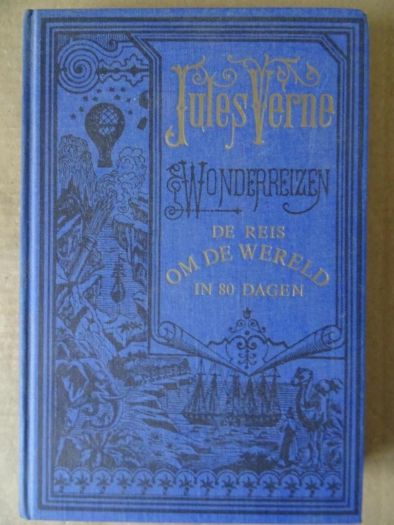 Jules Verne Wonderreizen De reis om de wereld in 80 dagen, Boeken, België, Ophalen of Verzenden, Zo goed als nieuw, Jules Verne