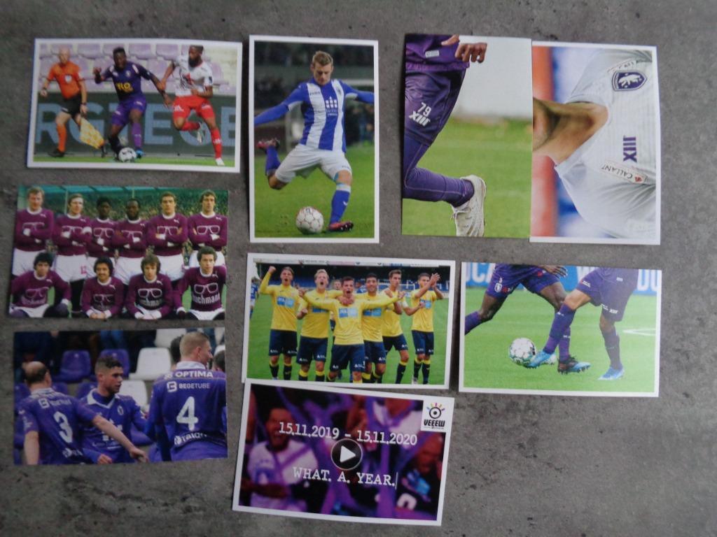 BEERSCHOT VOETBAL PRENTEN TOGETHER WE ARE STRONG 9X, Ophalen of Verzenden
