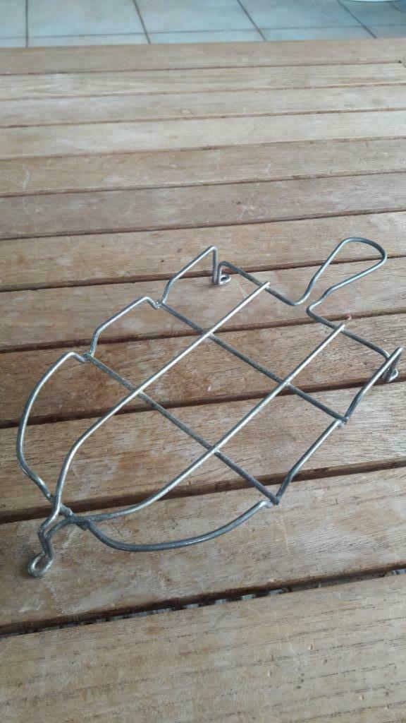 Antieke metalen steun voor strijkijzer, Antiek en Kunst, Ophalen of Verzenden