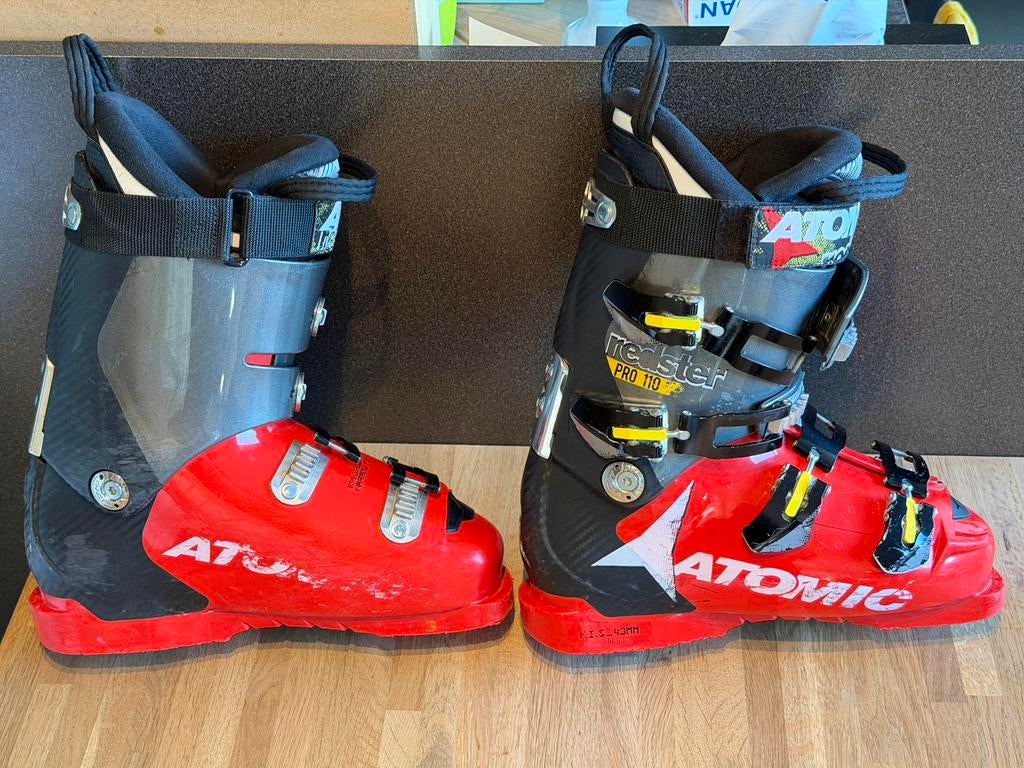 ATOMIC REDSTER PRO 110 FIS maat 42 Rood/Zwart, Carving, Enlèvement, Utilisé, Atomic