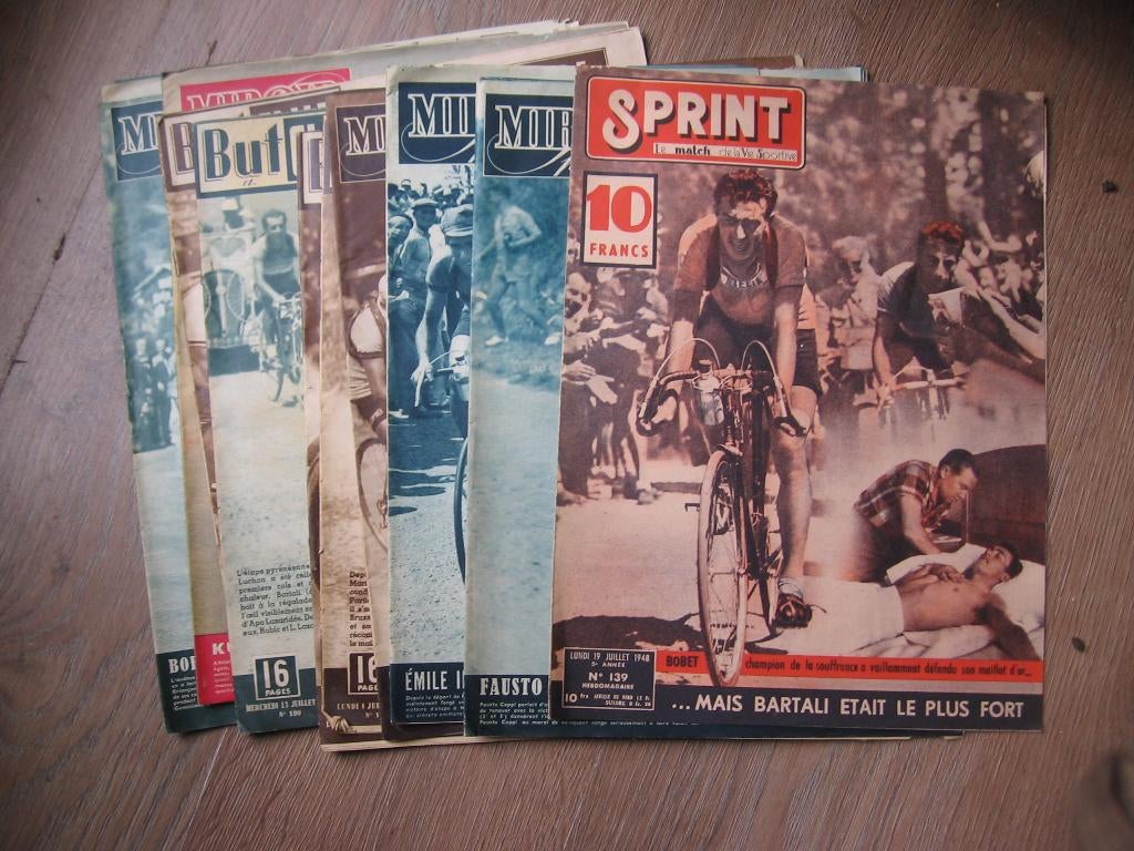 Vieux magazines sur le cyclisme, Ophalen of Verzenden, 1940 tot 1960, Tijdschrift