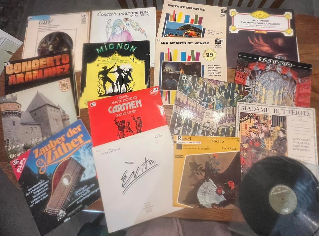 Vinyles 33 et 45t, Enlèvement, Utilisé