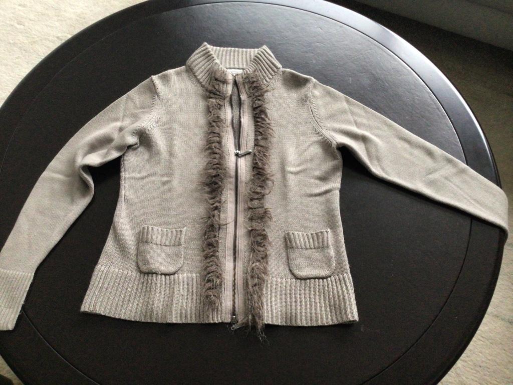 Warme gilet met rits merk Mayerline, Ophalen, Mayerline, Beige, Zo goed als nieuw