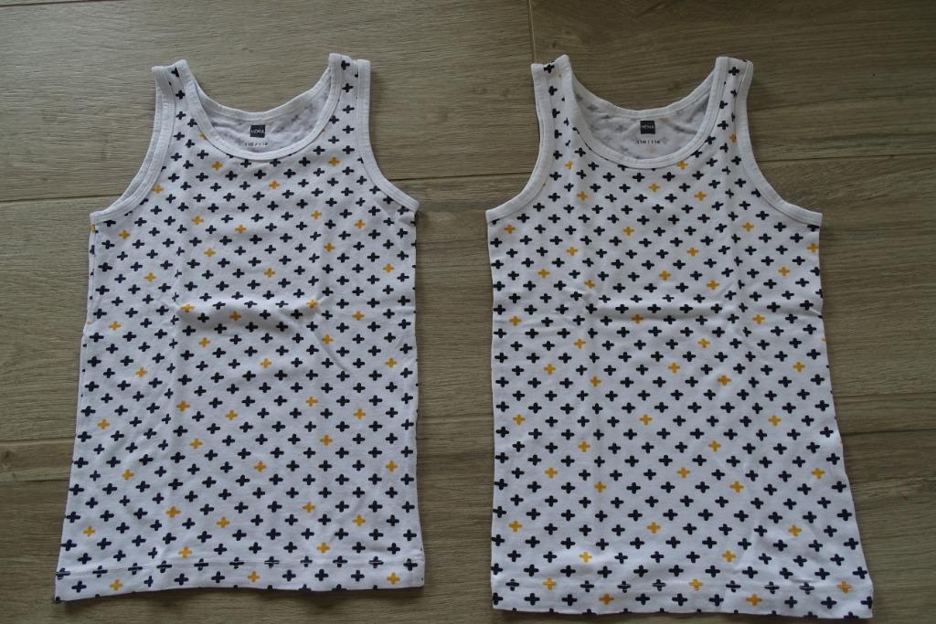 Set van 2 onderhemdjes HEMA maat 110/116, Kinderen en Baby's, Kinderkleding | Maat 110, Nacht- of Onderkleding, Gebruikt, Jongen of Meisje