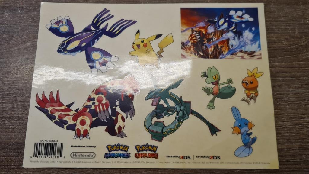 Officiële Nintendo Pokémon verzamelsticker, Ophalen of Verzenden