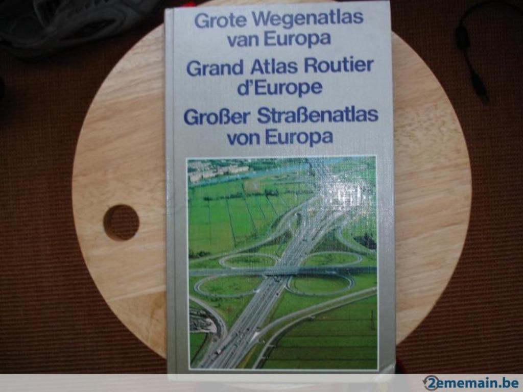 Grand atlas routier d'Europe, Livres, Enlèvement ou Envoi, Utilisé