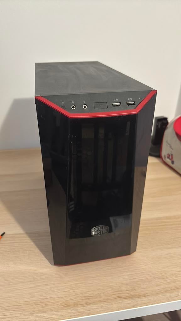 Cooler master masterbox lite 3.1 avec alim 450w, Enlèvement, Comme neuf