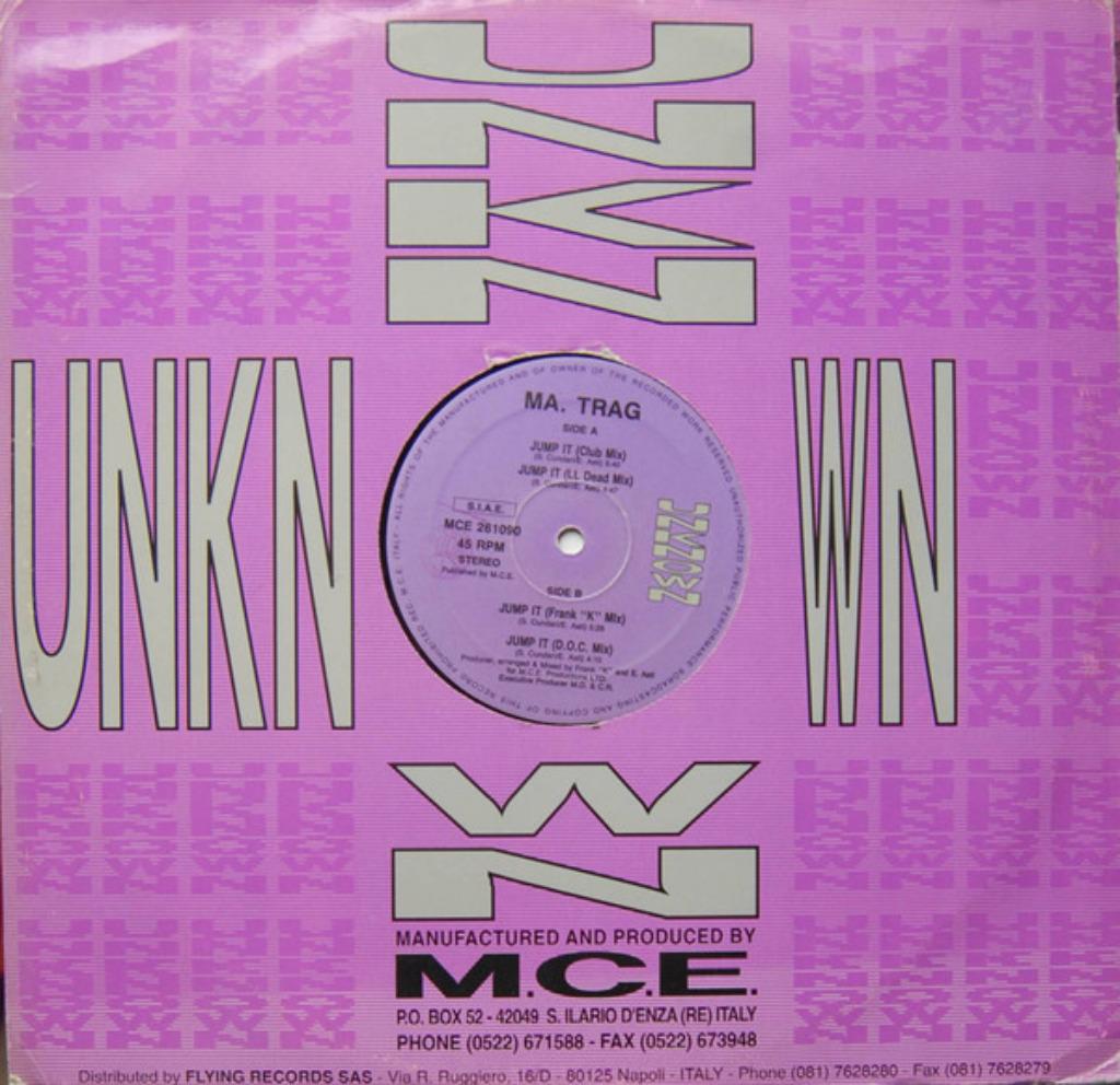 MA TRAG JUMP FIT MAXI 12" retro house, Ophalen of Verzenden, Zo goed als nieuw, 12 inch, Techno of Trance