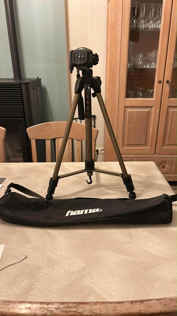Hama Tripod Star 61 Zilver statief, Ophalen of Verzenden, Zo goed als nieuw, Driepoot