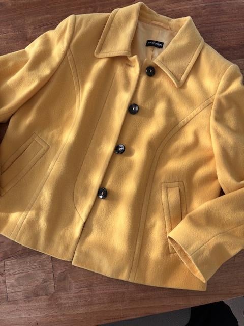 Gilet Samoon taille 42, Taille 42/44 (L), Comme neuf, Samoon, Jaune