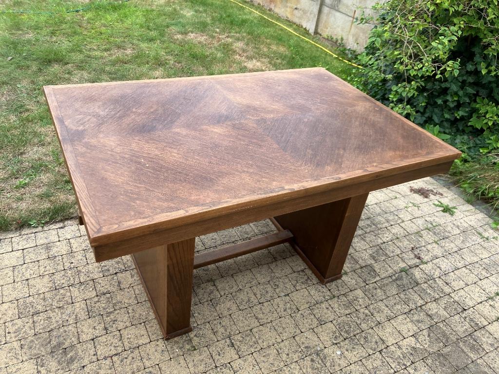 Vintage bureau, Ophalen, Gebruikt, Hout, Vintage
