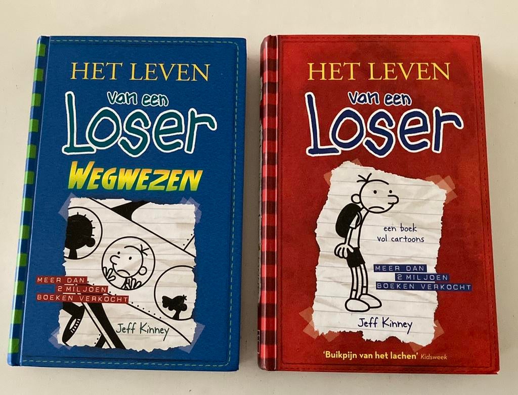 Boeken: Het leven van een loser., Enlèvement, Jeff Kinney