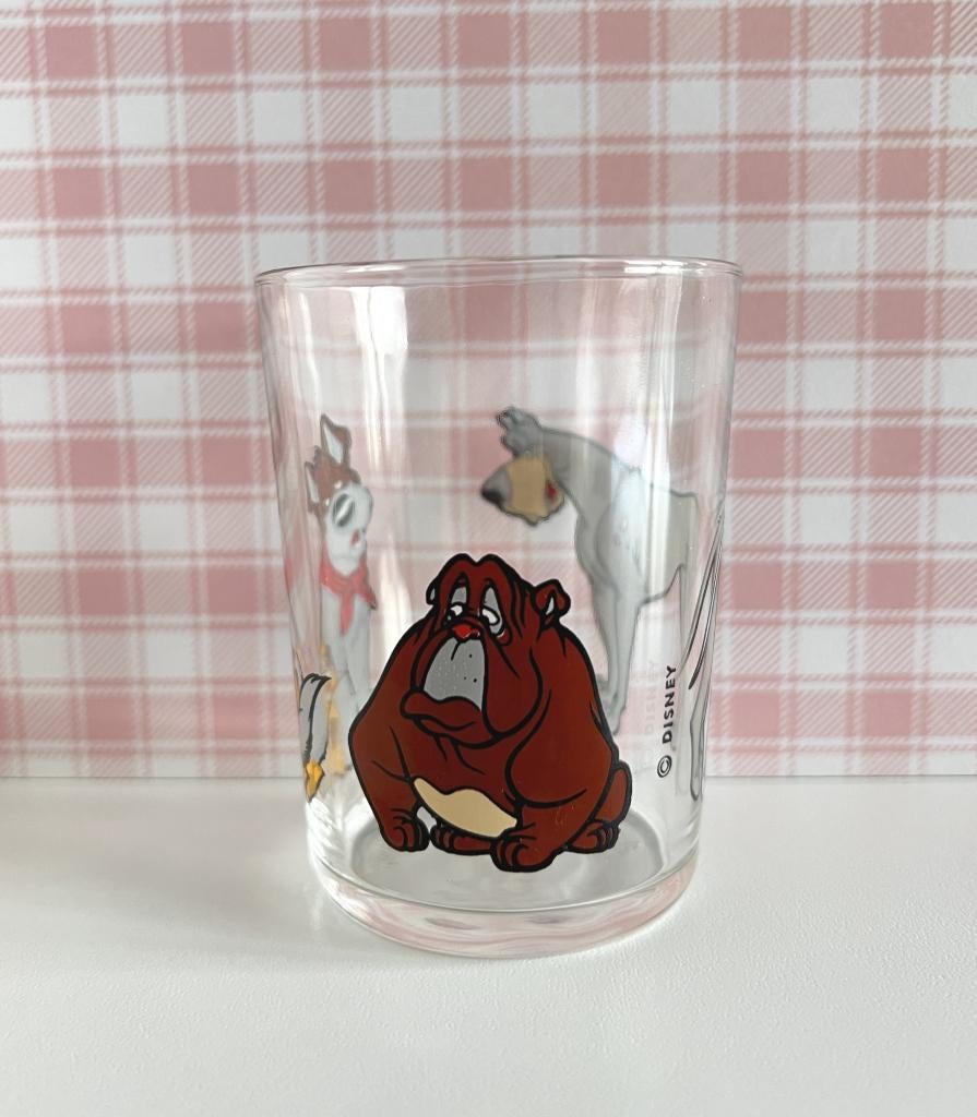 Petit verre à eau Oliver et compagnie - Disney, Enlèvement ou Envoi, Verre à eau, Aucun, VMC