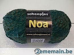Wol Noa Scheepjes groen 100 gr - 80 m 96% acryl (12), Ophalen of Verzenden, Nieuw, Breien