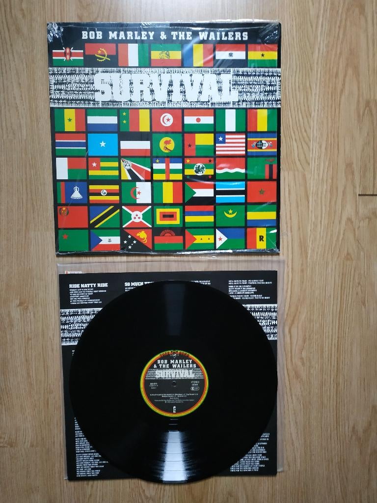 BOB MARLEY SURVIVAL LP, Verzenden