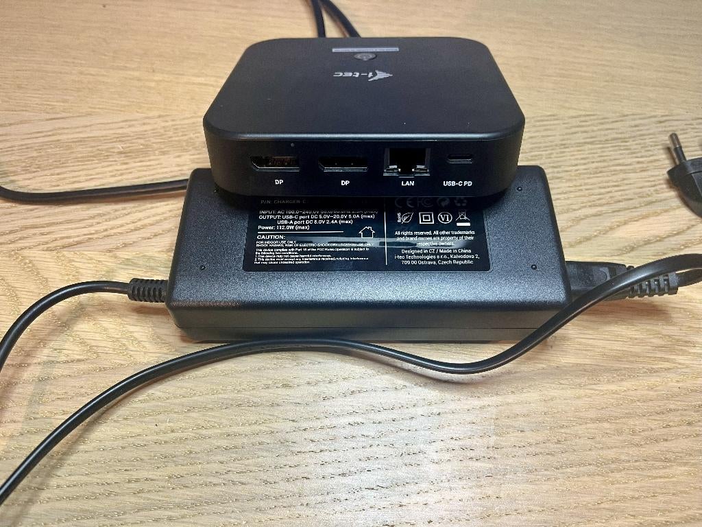 I-Tech USB-C Dual Display Docking Station, Enlèvement ou Envoi, Comme neuf, Portable, Station d'accueil