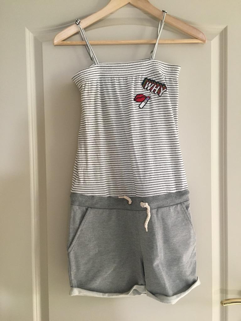 Gestreepte playsuit jbc 9-10 jaar, Meisje, JBC, Ophalen of Verzenden, Zo goed als nieuw