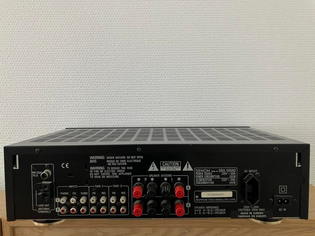 Muziekinstallatie, Enlèvement, Utilisé, Denon
