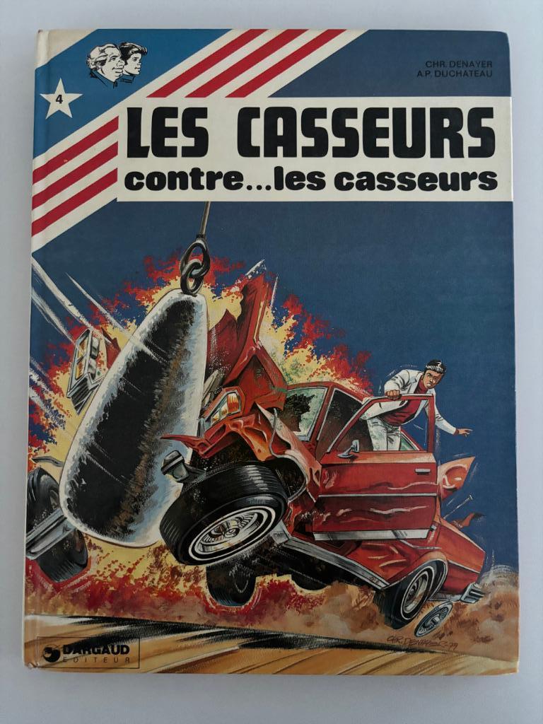 Duchâteau - Tome 4 . Les casseurs contre...les casseurs EO, Enlèvement ou Envoi, Une BD, Utilisé, Duchateau / Denayer