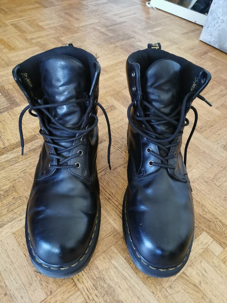 Boots Dr Martens, Ophalen of Verzenden, Gedragen, Zwart