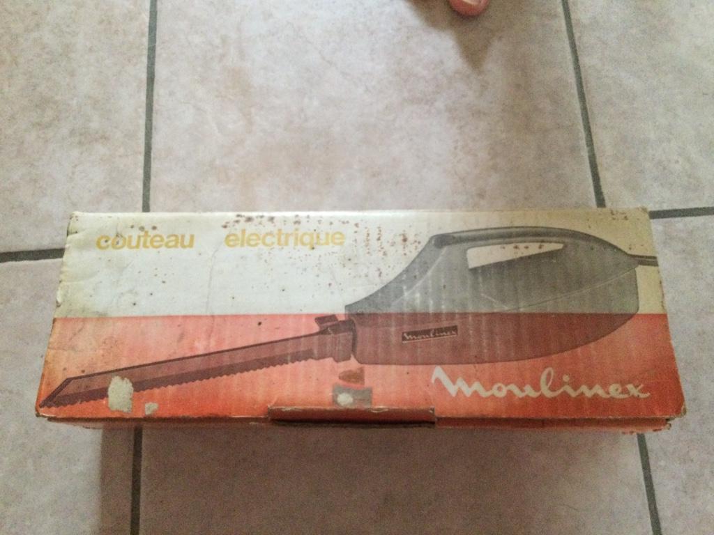 Couteau électrique moulinex vintage, Enlèvement, Utilisé