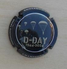 Champagne capsules- Generieken D-Day JEROBOAM (G 1386f), Verzenden