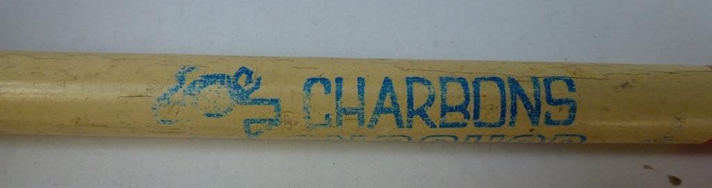 ancien crayon charbons Onachar rue de Grande Haie 24 Etterbe, Enlèvement ou Envoi