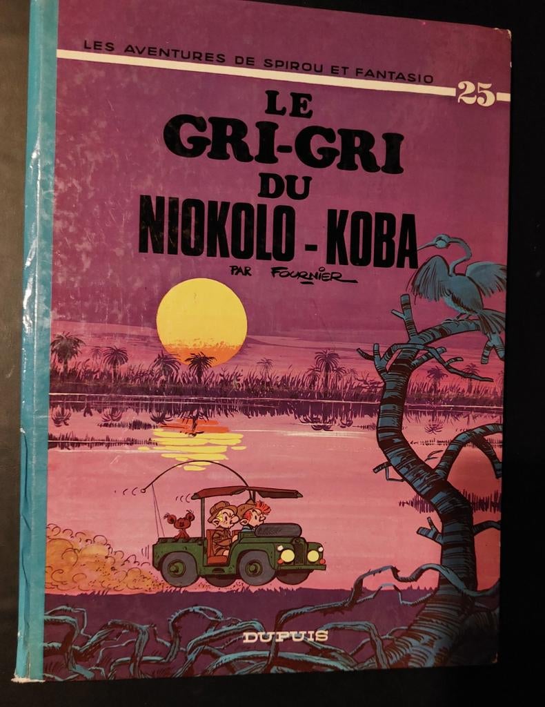 SPIROU EO 1974 le gri-gri du Niokolo-koba, Enlèvement ou Envoi