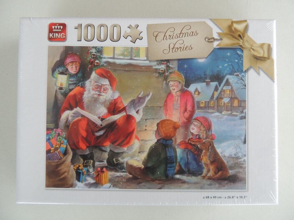Puzzle 1000 pièces - Christmas stories, Ophalen, Legpuzzel