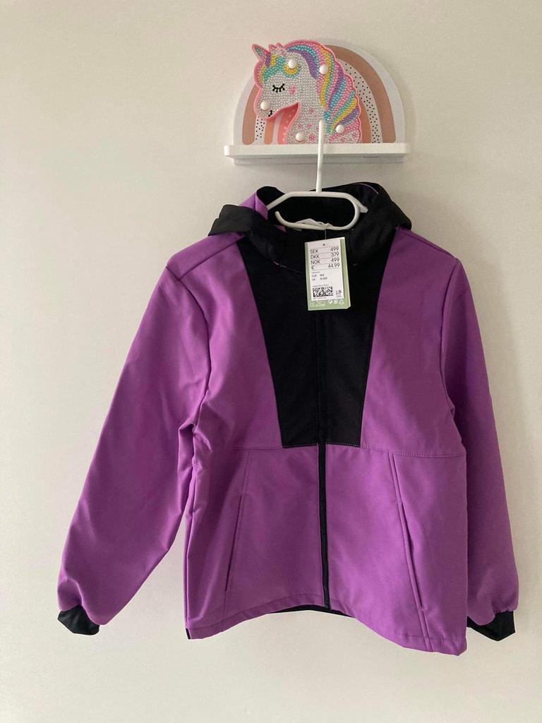 Nouvelle veste softshell imperméable H&M taille 158, Enfants & Bébés, Neuf, Enlèvement ou Envoi, H&M, Fille