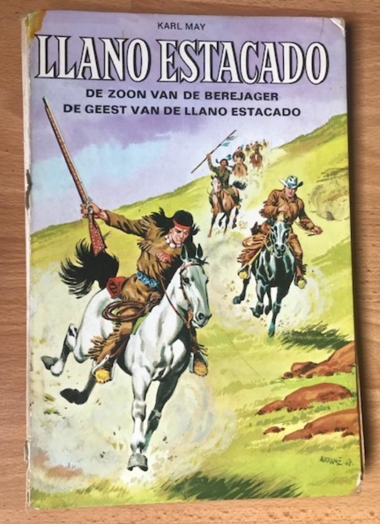 KARL MAY - 2x WINNETOU: LLANO ESTACADO + BEREJAGER - ARRANZ, Livres, BD, Enlèvement ou Envoi, Une BD, Utilisé, Juan Arranz